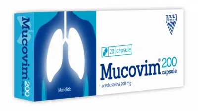 Mucovim 200 mg, 20 capsule, Vim Spectrum