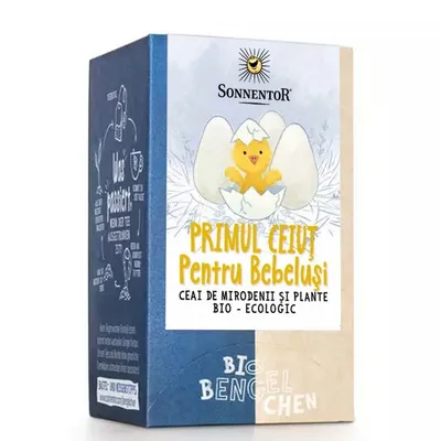 Ceai Ingerasii Strengari Primul Ceiut pentru Bebelusi, 18 plicuri, Sonnentor
