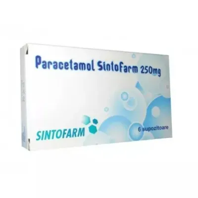 Paracetamol, 250 mg, Sintofarm