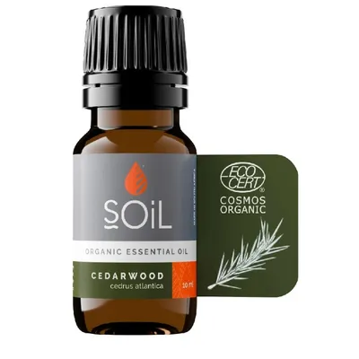 ULEI ESENTIAL CEDARWOOD CEDRU 100% ORGANIC ECOCERT 10ML SOIL