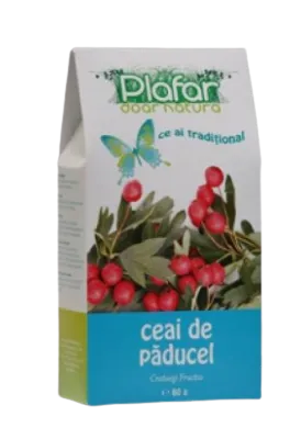 Ceai din fructe de paducel, 80g, Plafar