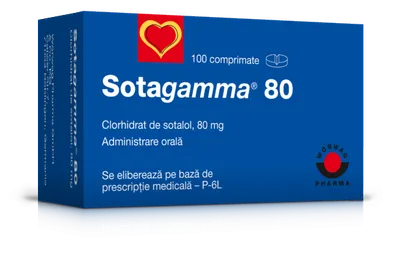 Sotagamma 80 80mg x 10blist. x 10cpr.