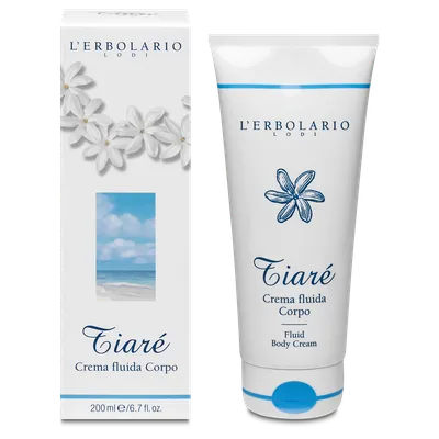 L'Erbolario Tiare Crema de corp fluida, 200ml