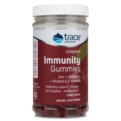 TRACE MINERALS IMMUNITY CU AROMA DE CIRESE 60 TABLETE