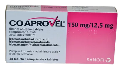 Coaprovel 150/12.5mg, 28 comprimate, Sanofi