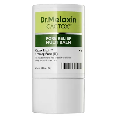 Balsam sub forma de stick cu extract de cactus si zinc pentru ingrijirea porilor Cactox Pore Relief, 25 g, Dr. Melaxin