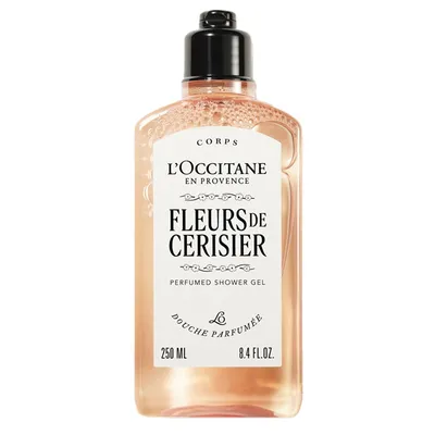 Gel de dus cu flori de cires Cherry Blossom Shower Gel, 250 ml, L'Occitane