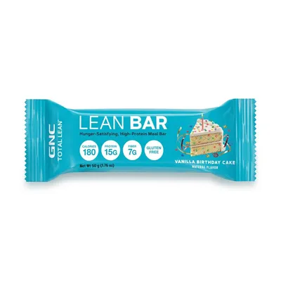 Baton proteic cu aroma de tort de vanilie Total Lean, 50g, GNC