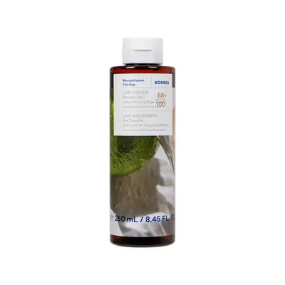 Dublura Gel de dus Ginger Lime, 250ml, Korres
