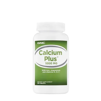 Calciu 1000mg, 250 capsule, GNC