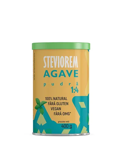 Agave Pudra 1:4, 400g, Steviorem
