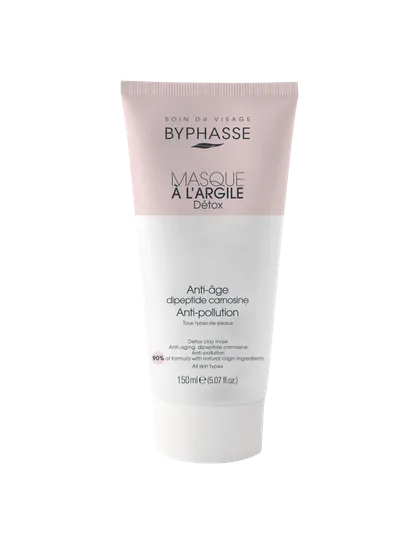 Masca pentru toate tipurile de ten cu argila Detox, 150ml, Byphasse