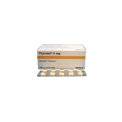 Thyrozol 5 mg x 100 comprimate filmate
