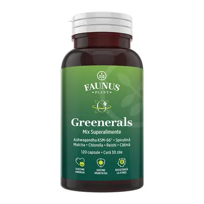 Greenerals, 120 capsule, Faunus Plant