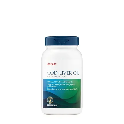 GNC COD LIVER OIL 90 CAPSULE