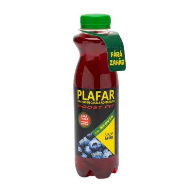 Sirop de afine Boost Bit cu stevie, 500ml, Plafar