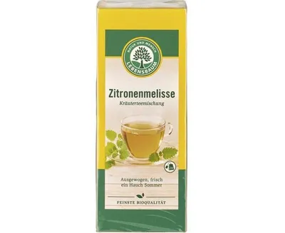 Ceai de melisa si lamaita bio, 30g, Lebensbaum