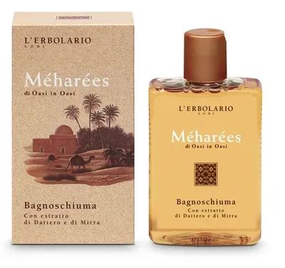 L'Erbolario Meharees Spuma de dus, 250ml