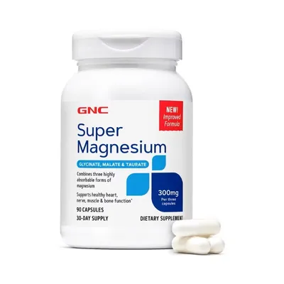 GNC SUPER MAGNEZIU 300MG 90 TABLETE