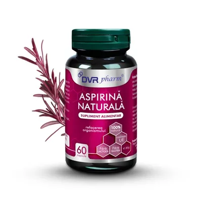 Aspirina naturala 60cps (DVRPharm)