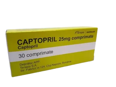 Captopril 25 mg x 30 compr. T