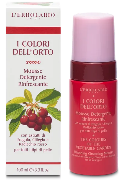 L'Erbolario Spuma demachianta revigoranta Culorile Gradinii, 100ml