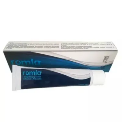 Crema cu lidocaina si prilocaina Romla, 25mg/25mg/g, Magnapharm Marketing