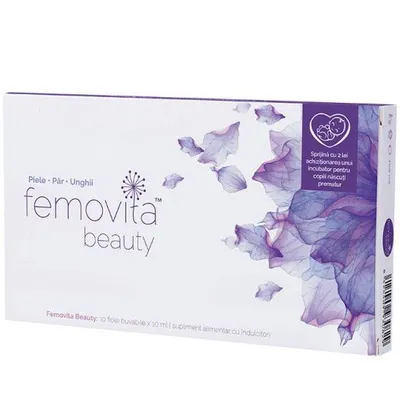 Femovita Beauty fiole buvabile 10 ml, 10 bucati, NaturPharma