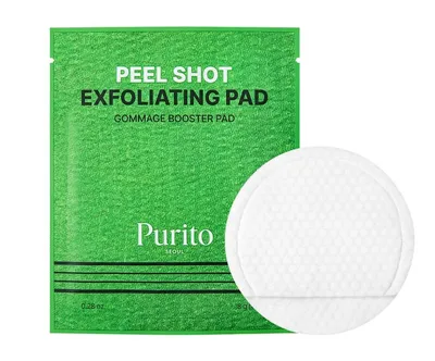 Dischete Curățare Peel Shot Exfoliating Pad, 8 bucăți, Purito
