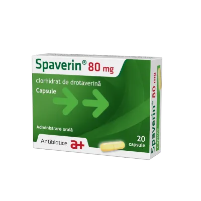 Spaverin, 80 mg, Antibiotice