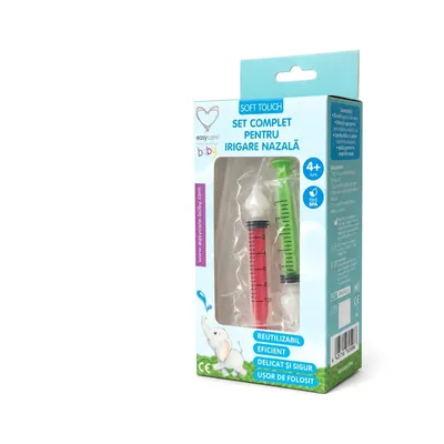 EASYCARE BABY SET COMPLET PENTRU IRIGARE NAZALA SOFT TOUCH 2 BUCATI