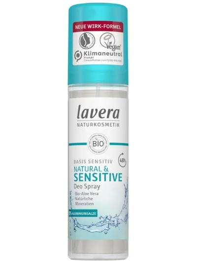 Deodorant Spray Sensitiv cu Aloe Vera Bio, 75 ml, Lavera