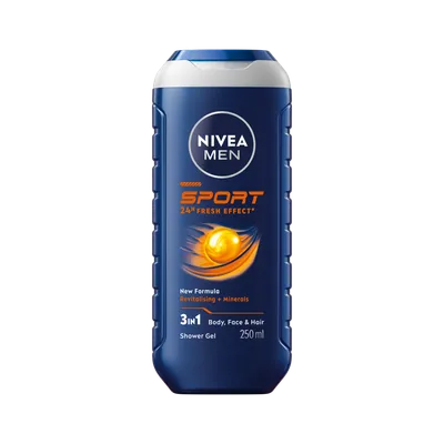 Gel de dus Men Sport, 250ml, Nivea