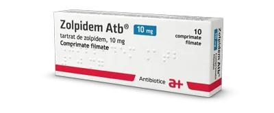 Zolpidem Atb 10mg, 10 comprimate filmate, Antibiotice SA