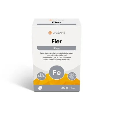 LIVSANE FIER PLUS 60 CAPSULE