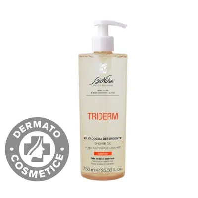 Ulei de dus Eudermic Triderm, 750ml, Bionike