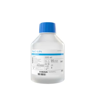 Ser fiziologic neperfuzabil NaCl 0.9%, 500ml, B. Braun