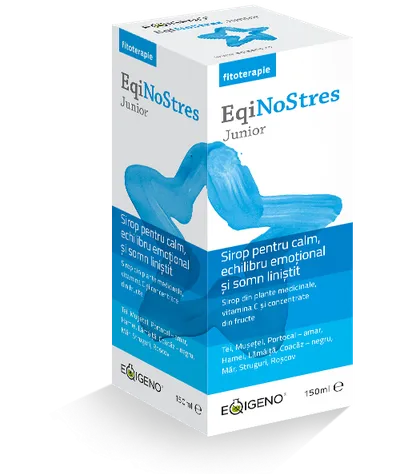 Sirop EqiNoStres Junior, 150 ml, Eqigeno