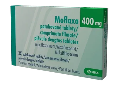 Moflaxa 400 mg x 5 compr. film.