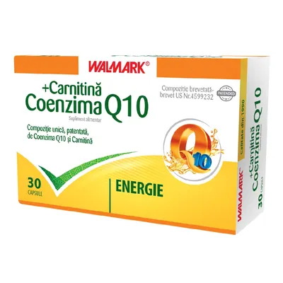 Coenzima Q10 + Carnitina, 30 capsule, Walmark
