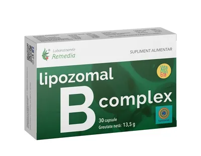 LIPOZOMAL B-COMPLEX 30 CAPSULE REMEDIA