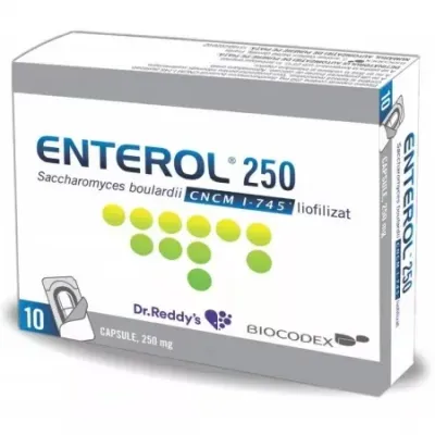 Enterol, 250 mg, Biocodex