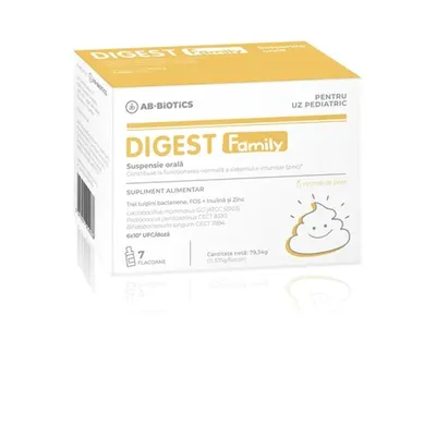 DIGEST FAMILY SUSPENSIE ORALA 7 FLACOANE X 10 ML