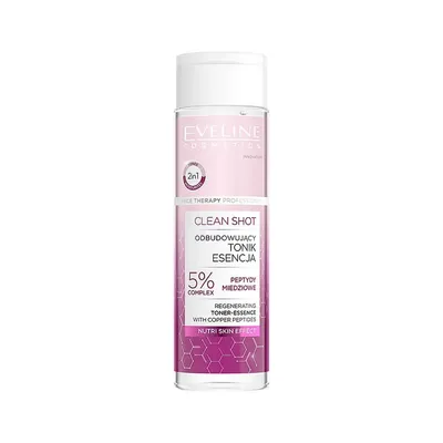 Clean shot toner esenta regenerant, 200ml, Eveline Cosmetics