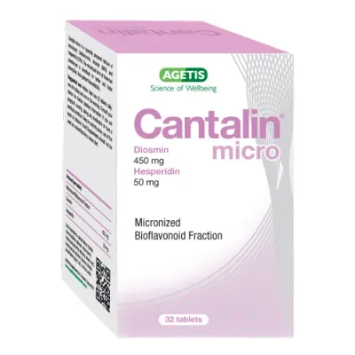 Cantalin micro, 32 comprimate filmate, Agetis