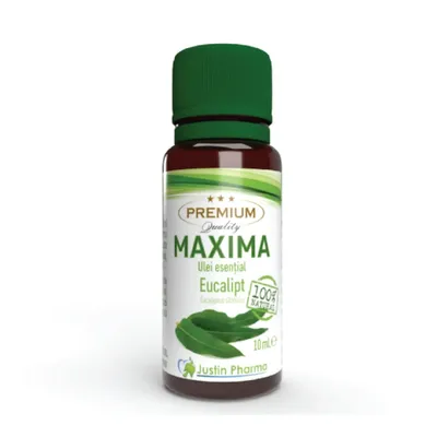 Ulei esential Maxima de Eucalipt, 10ml, Justin Pharma