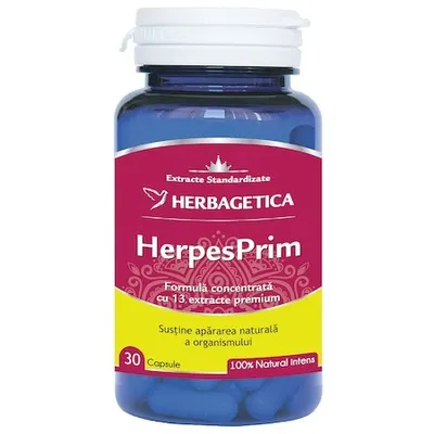HerpesPrim, 30 capsule, Herbagetica