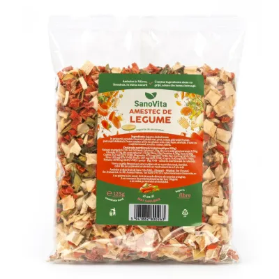 Amestec de legume, 125 g, Sanovita