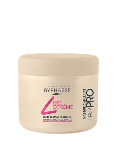 Masca pentru netezire intensa si par rebel Hair Pro, 500ml, Byphasse