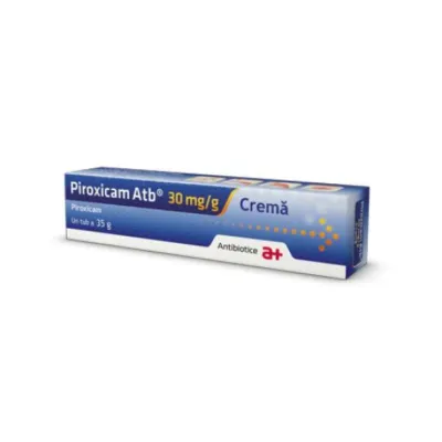 Piroxicam crema, 30mg/g, 35 g, Antibiotice SA